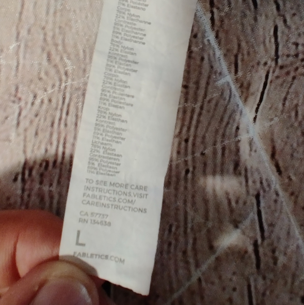 Fabletics Zoe High Impact Red Wine Front Zip Spor… - image 3